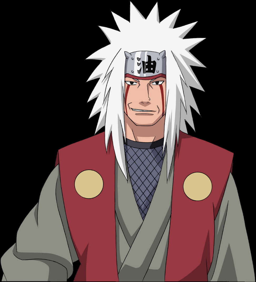 Jiraiya_ Anime_ Karakterportrett Bakgrunner