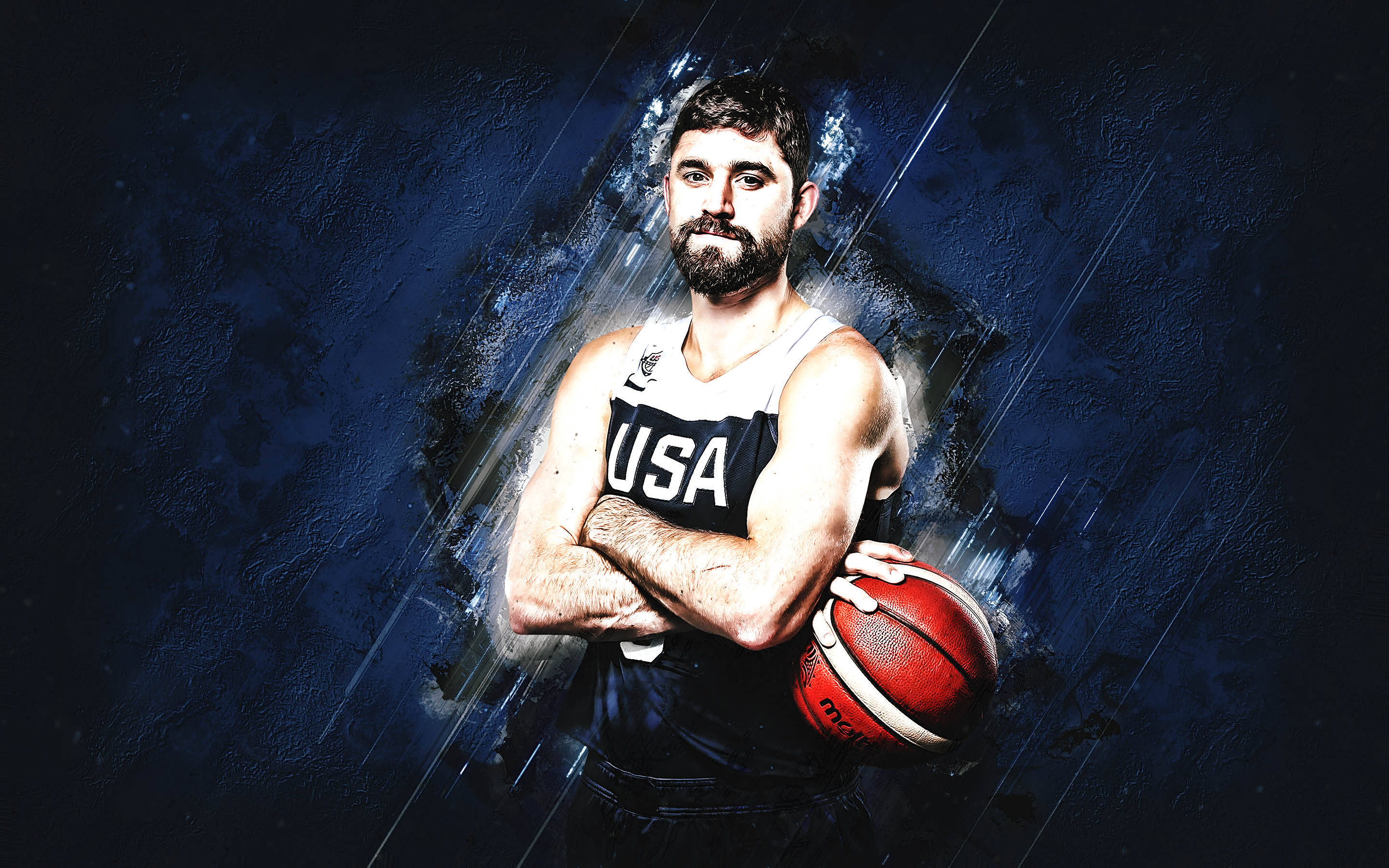 Joe Harris Team USA illustrasjon Bakgrunner