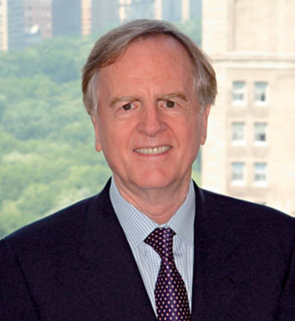 John Sculley Smiler På Kamera Bakgrunner