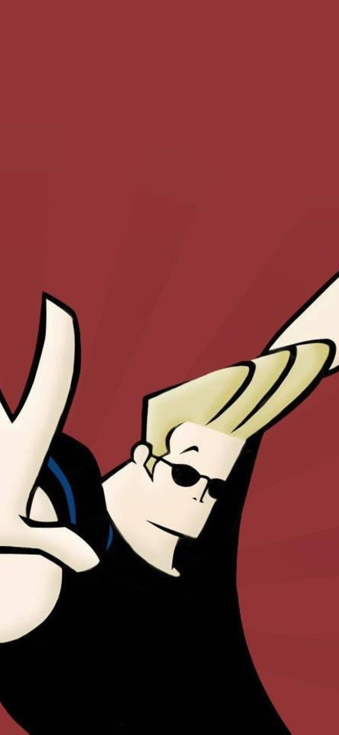 Johnny Bravo Poserer i Sin Klassiske Stil Bakgrunner