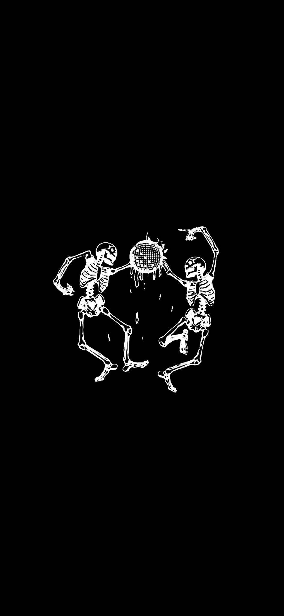 Joji's Song Skeleton Clip Art Bakgrunner
