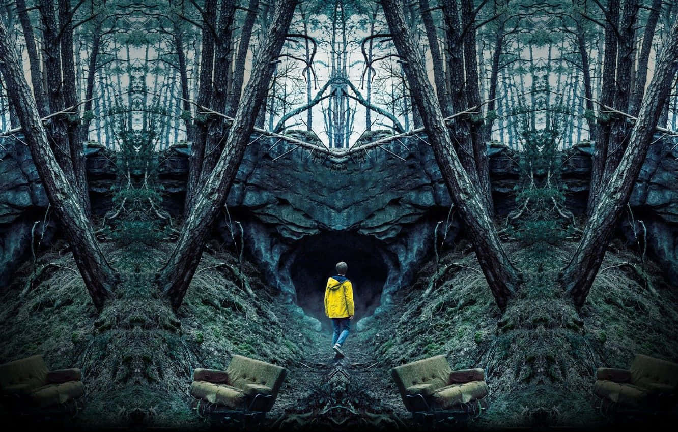 Jonas i skogen scene fra Dark Netflix Originalserie Bakgrunner