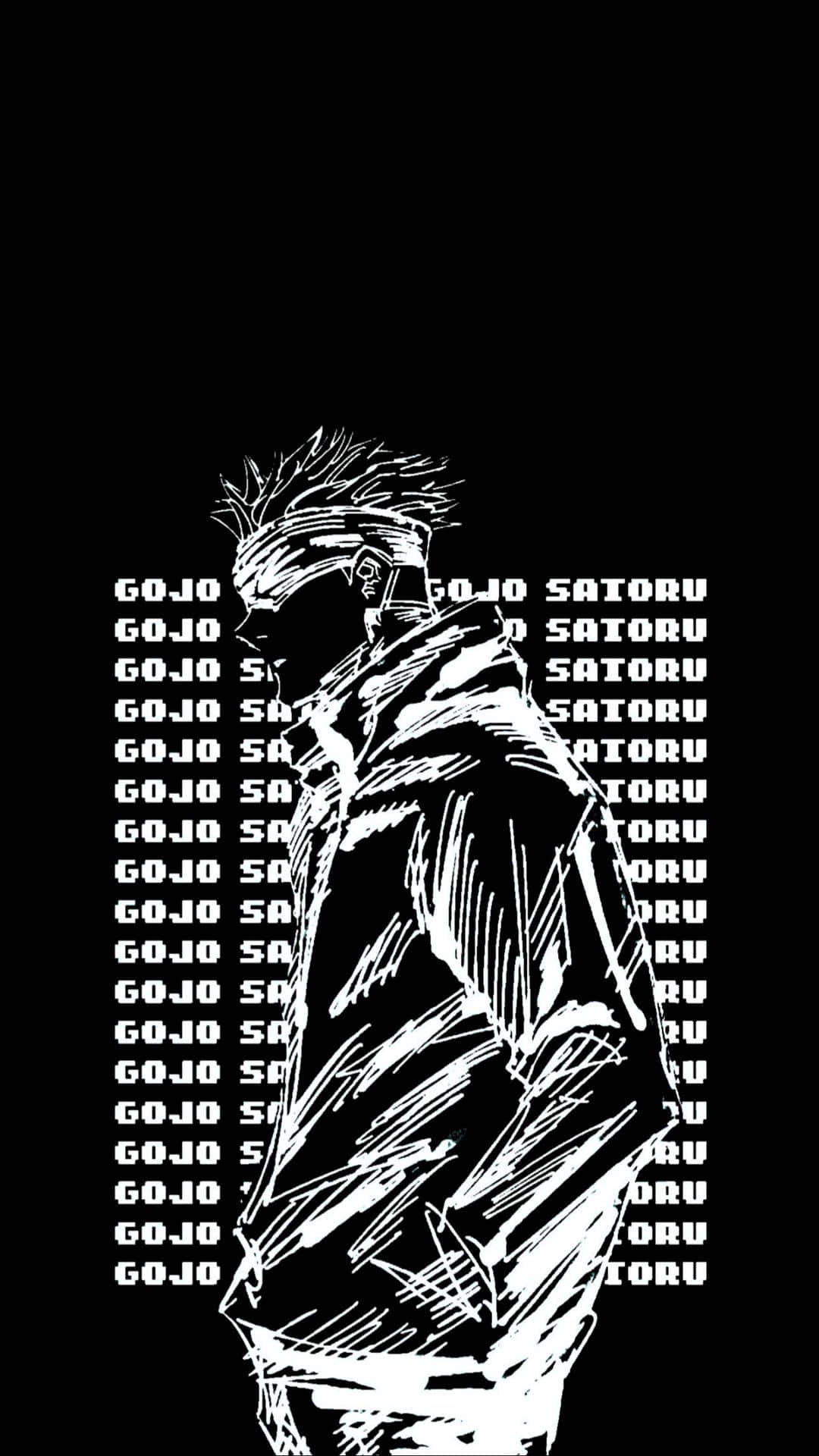 Jujutsu Kaisen Gojo Mørk Estetikk Anime Bakgrunner