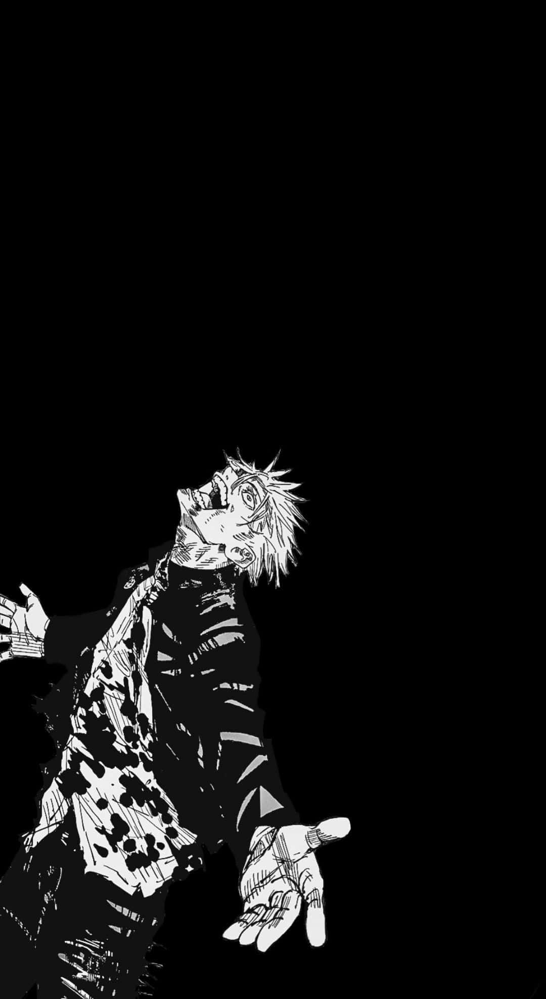 Jujutsu Kaisen Gojo Satoru Estetisk Manga Bakgrunner