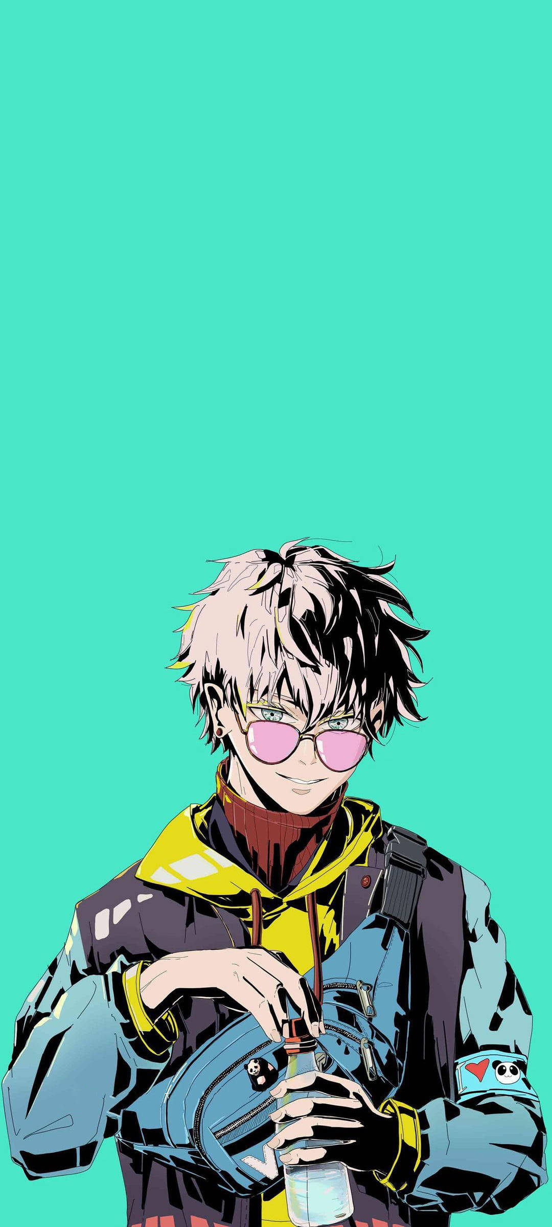Jujutsu Kaisen Gojo Kul Kunst Bakgrunner