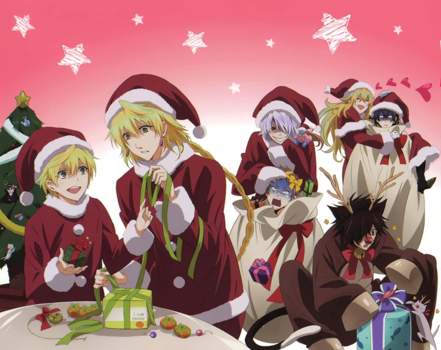Juleanime-profilbilde fra Pandora Hearts Bakgrunner