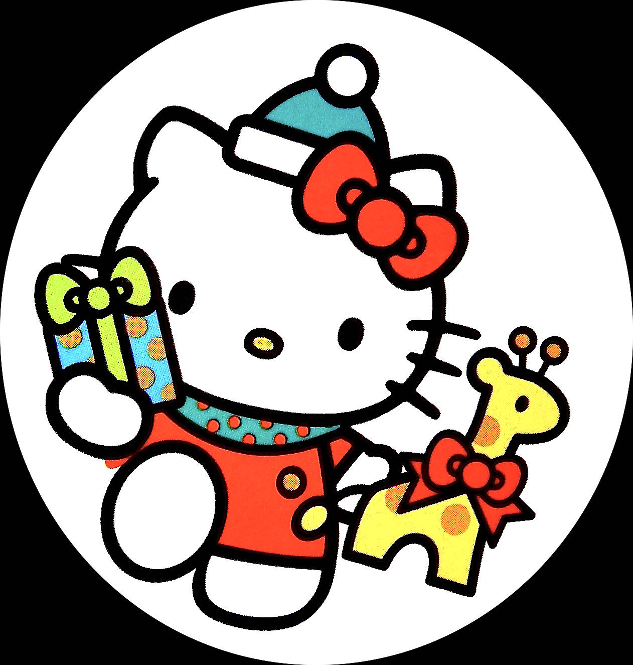Julegave Hello Kitty PFP Bakgrunner