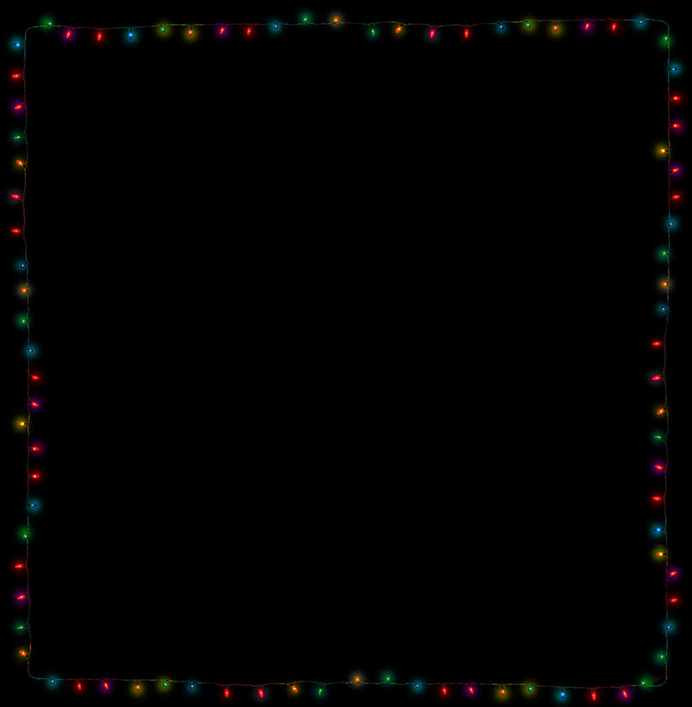 Julelys Border Ramme Bakgrunner