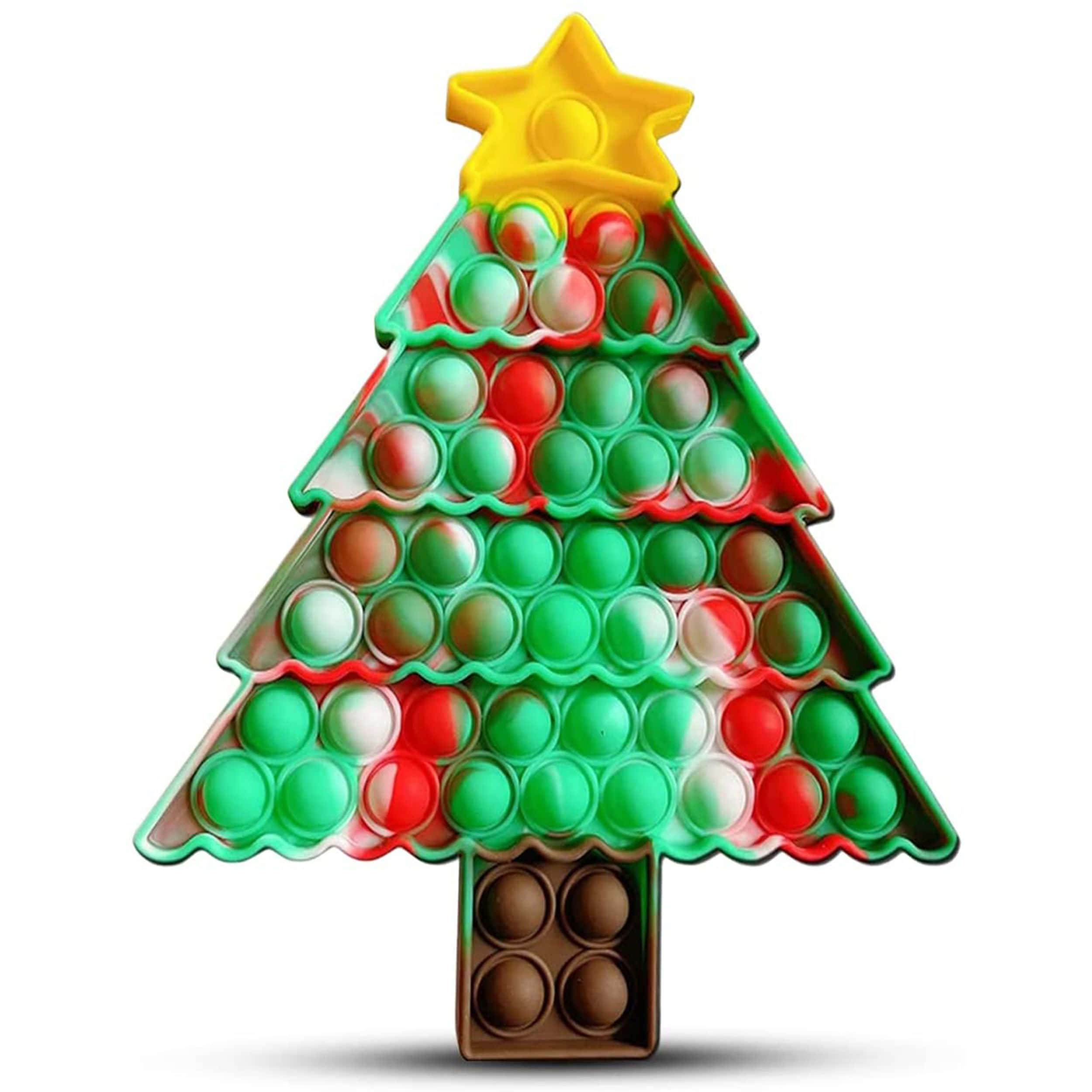 Juletre Pop It Bilde Bakgrunner