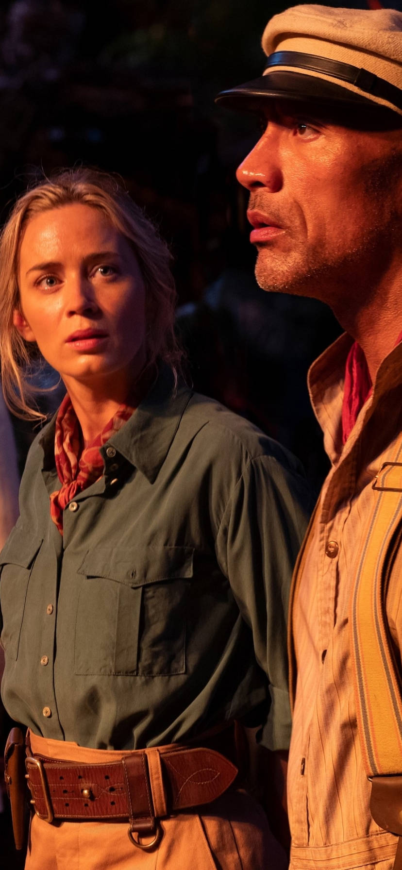 Jungle Cruise 2021 Frank og Lily Bakgrunner