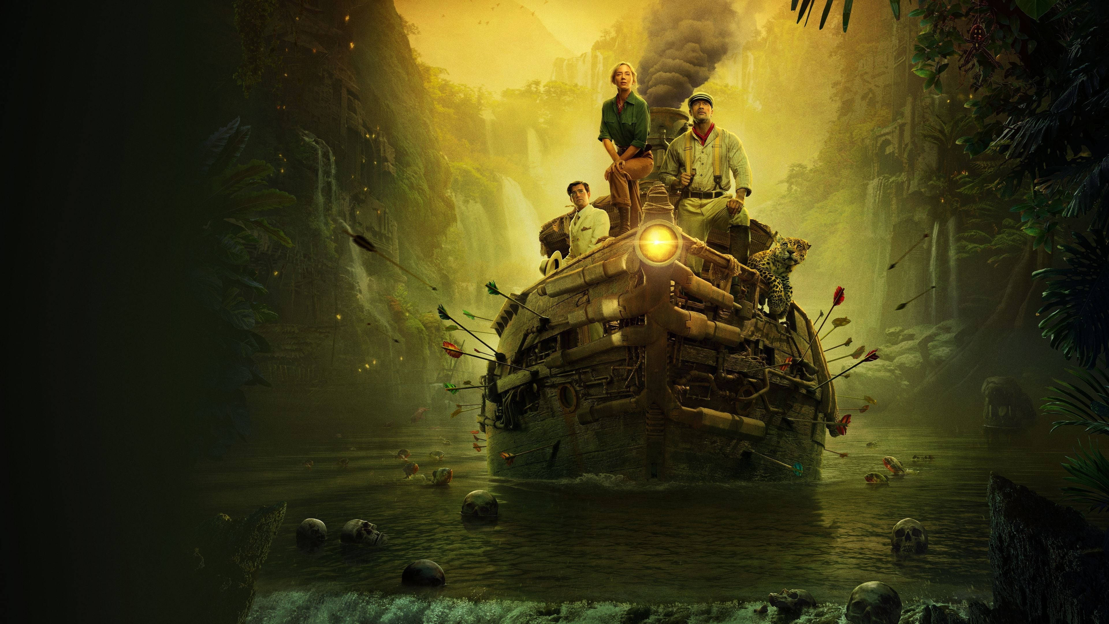 Jungle Cruise Riverboat Teaser 2021 Bakgrunner