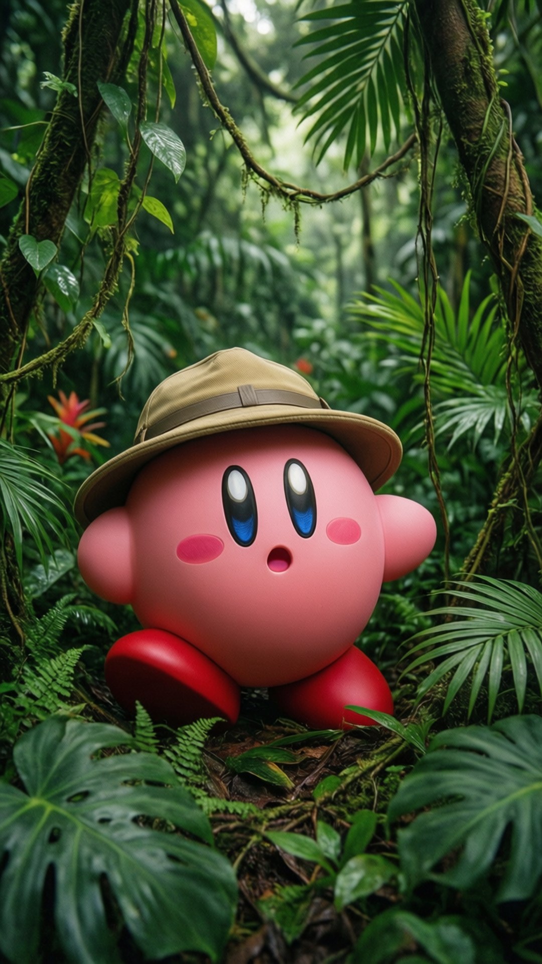 Jungle-oppdager Kirby Bakgrunner