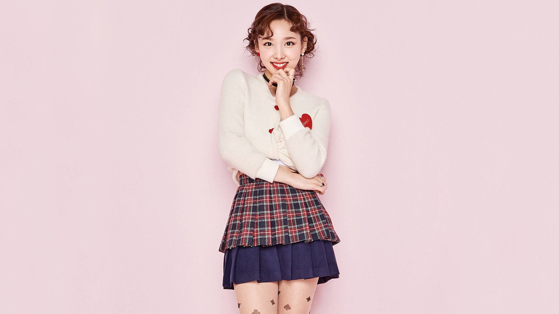 K Pop Idol Nayeon fra Twice Bakgrunner