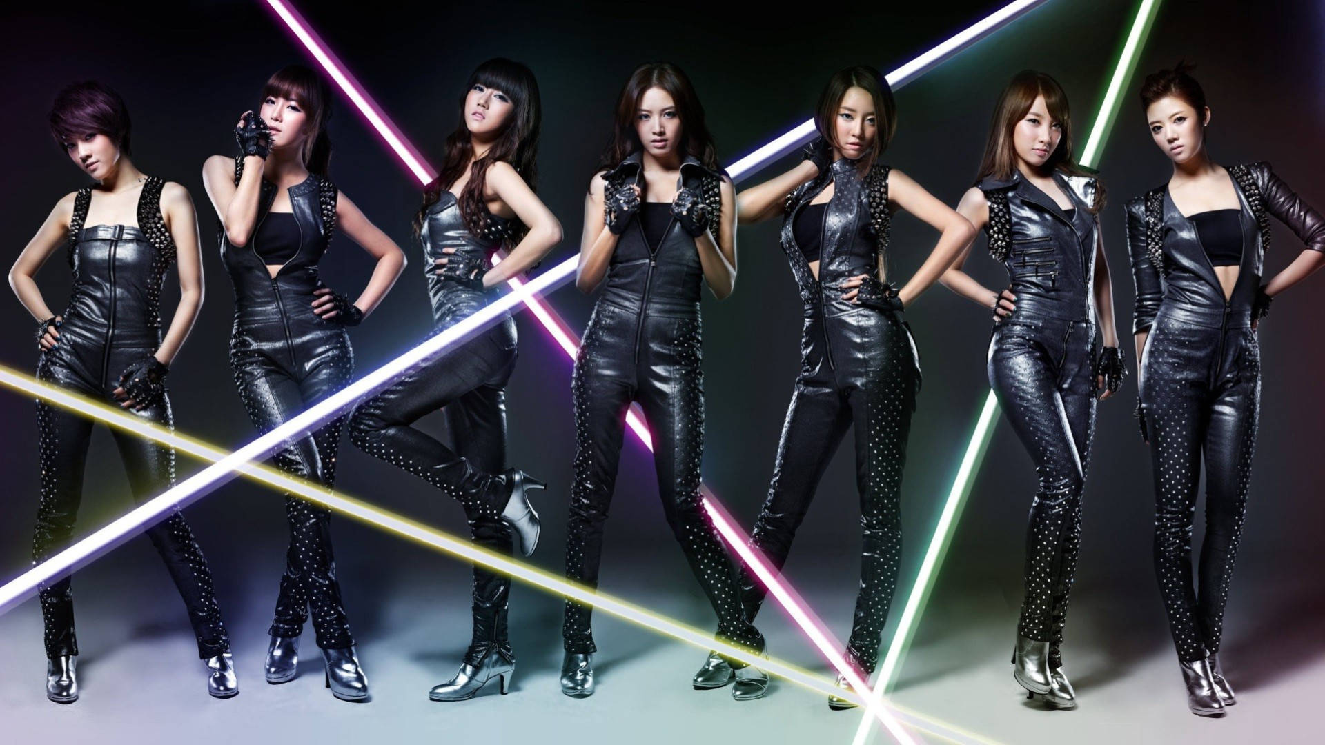 K Pop Jentegruppe Rainbow