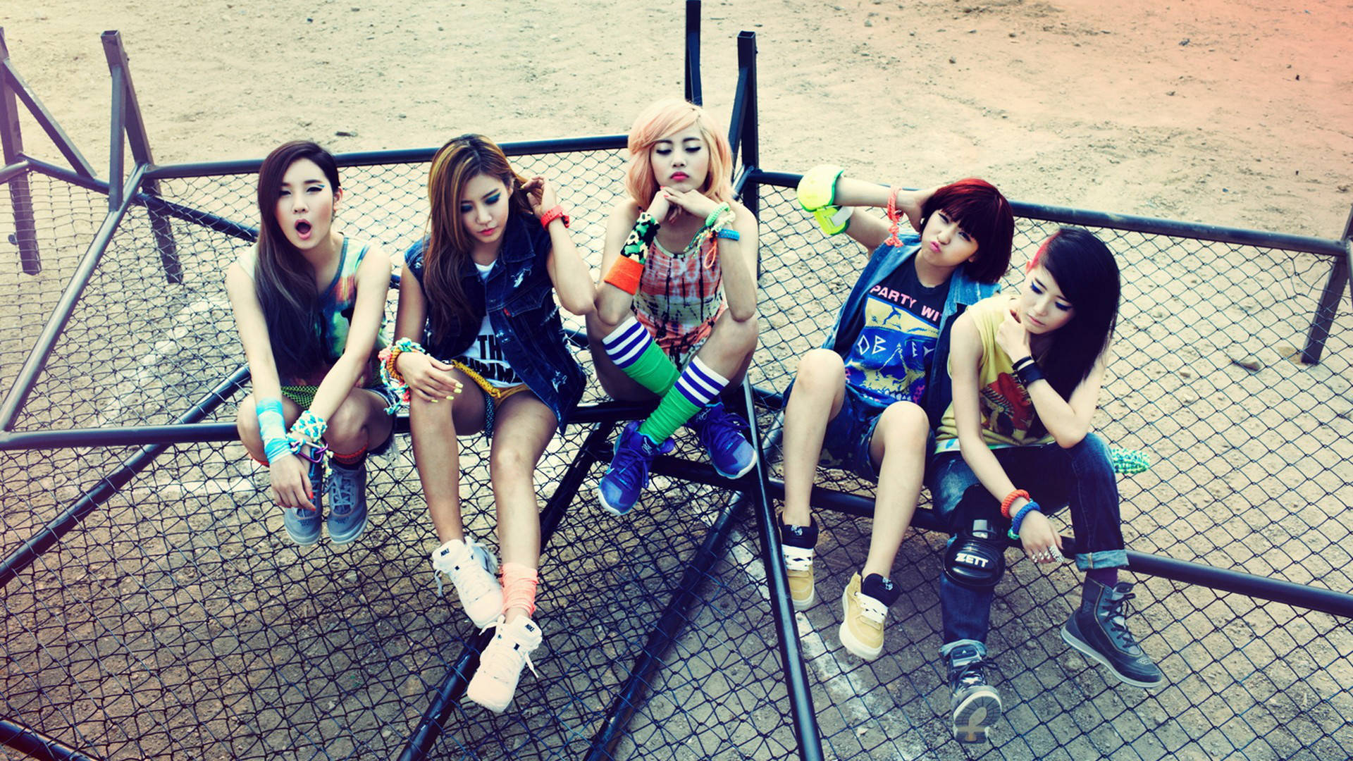 K Pop Jentegruppe Glam