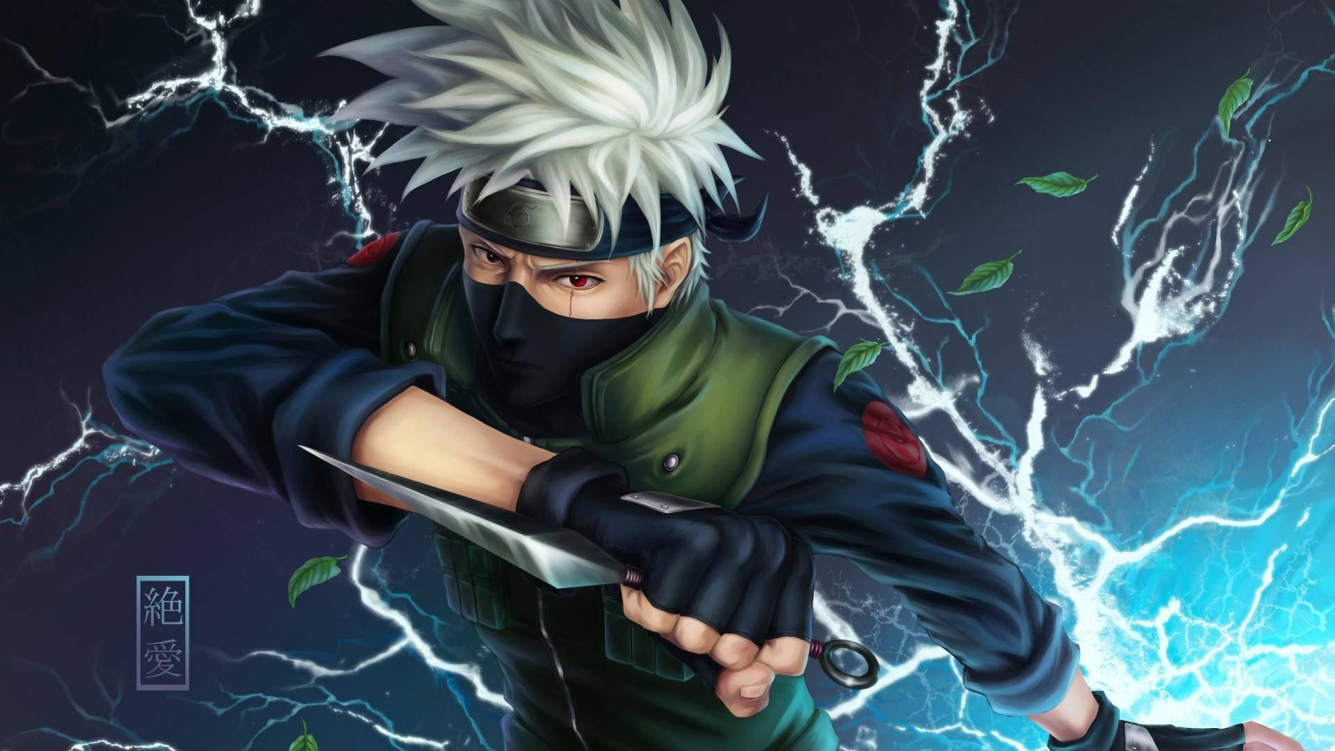Kakashi Hatake fra Naruto PC Bakgrunner