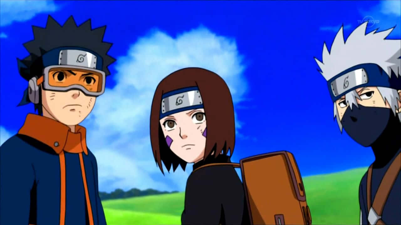 Kakashi, Rin og Obito Bakgrunner