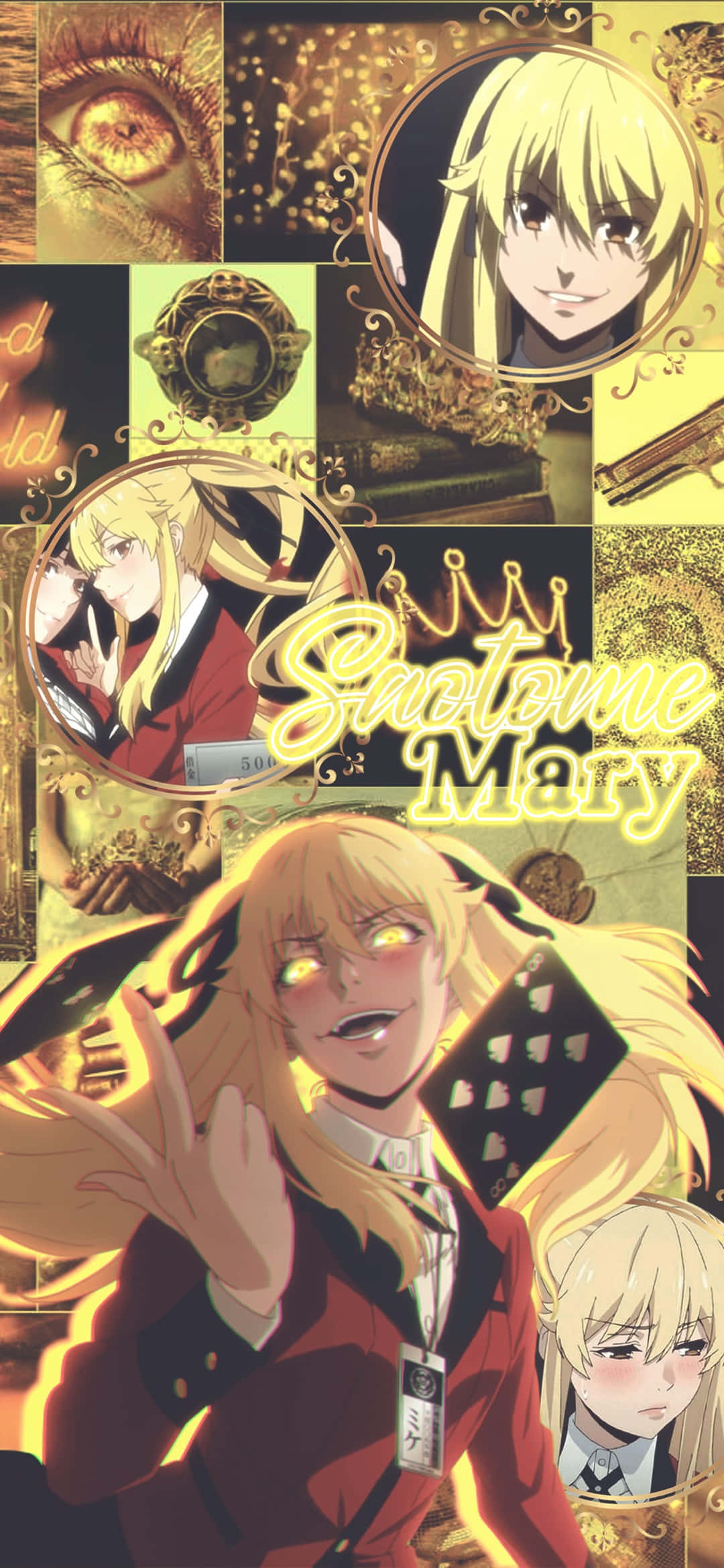 Kakegurui Mary Saotome Bilde Bakgrunner