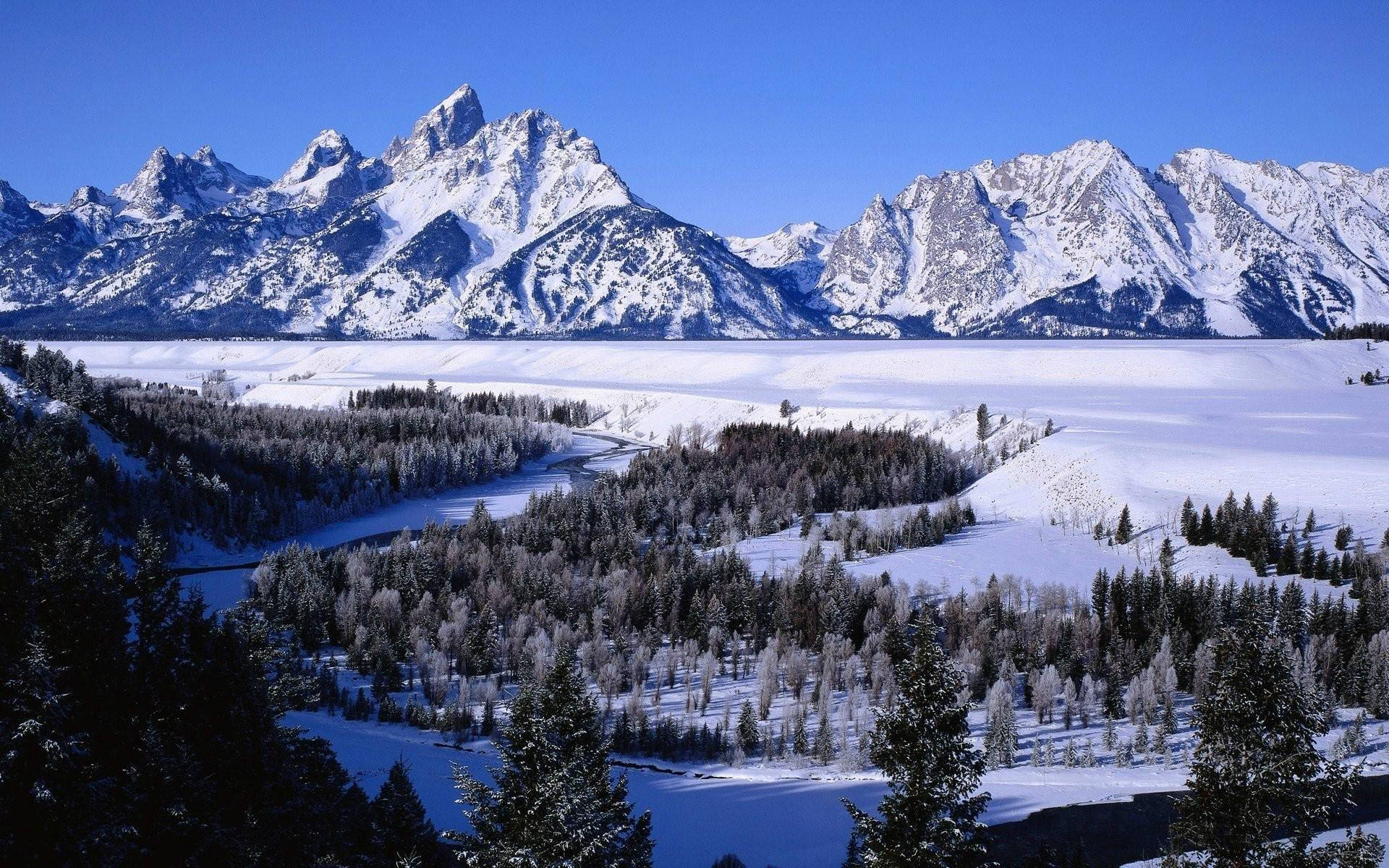 Kald Grand Teton nasjonalpark Bakgrunner