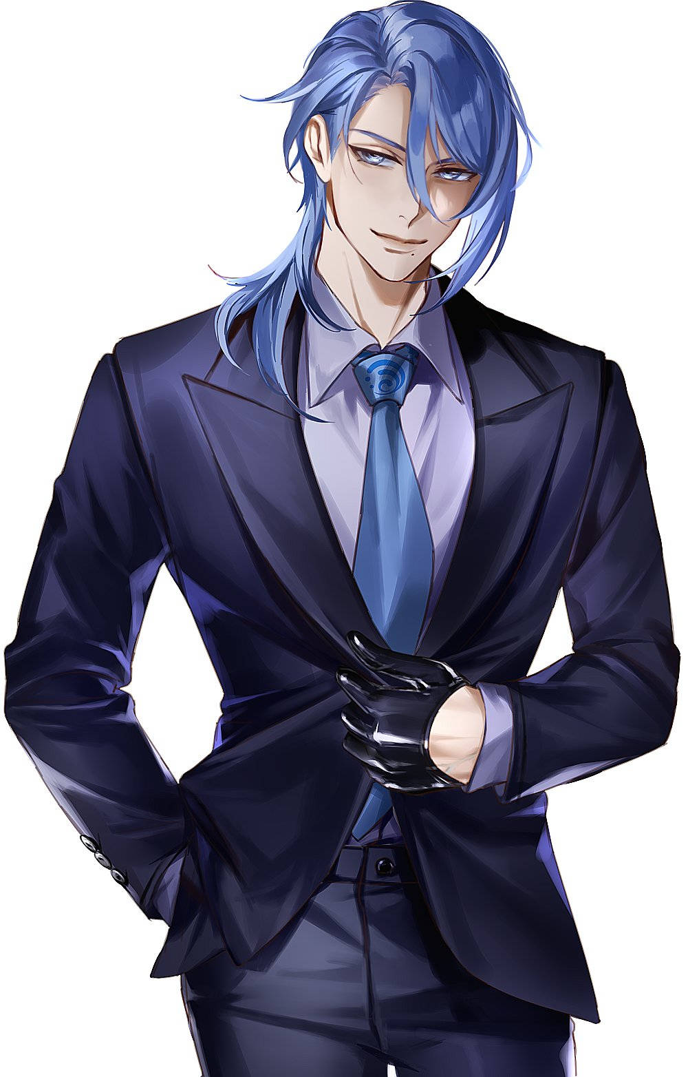 Kamisato Ayato I Dress Bakgrunner