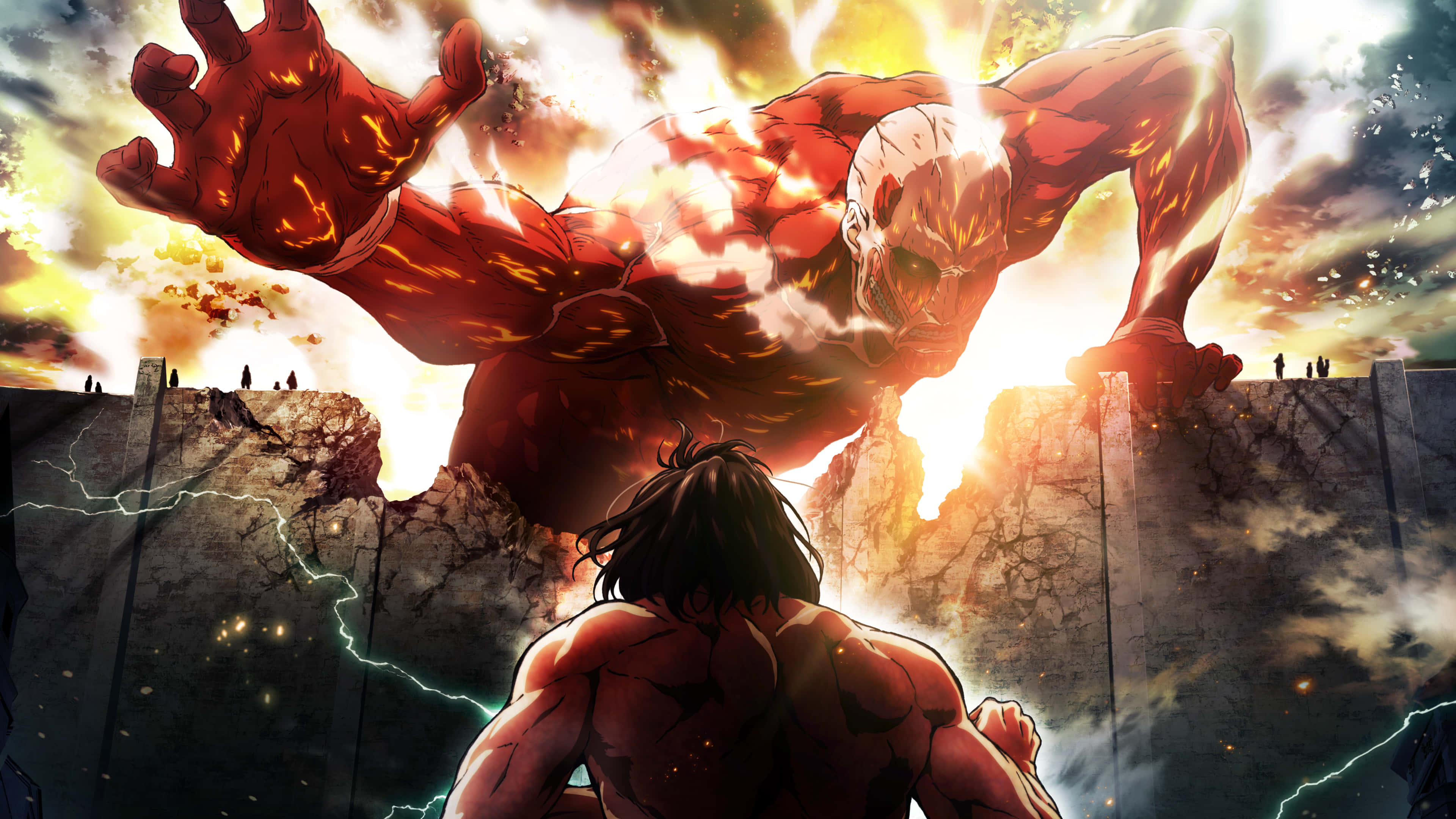 Kampen for å redde menneskeheten i den gripende animeserien Attack on Titan Bakgrunner