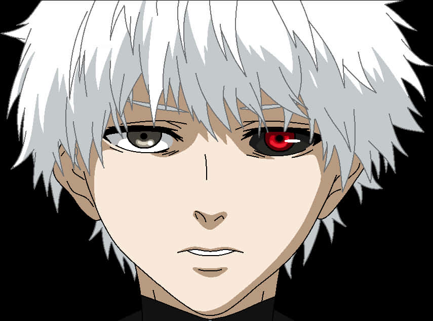 Kaneki Ken ettøyet ghoul-portrett Bakgrunner