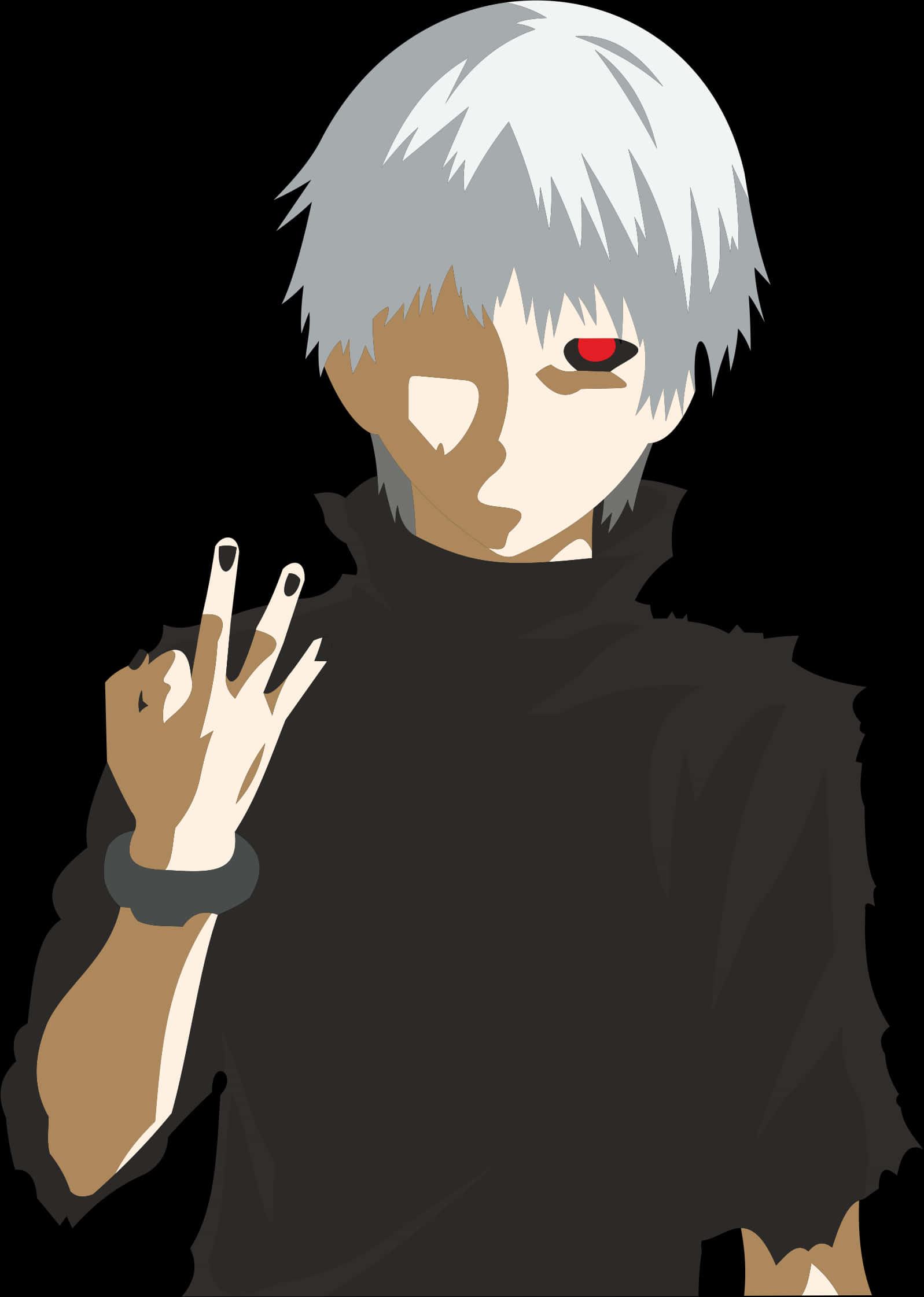 Kaneki Ken vektorkunst Bakgrunner
