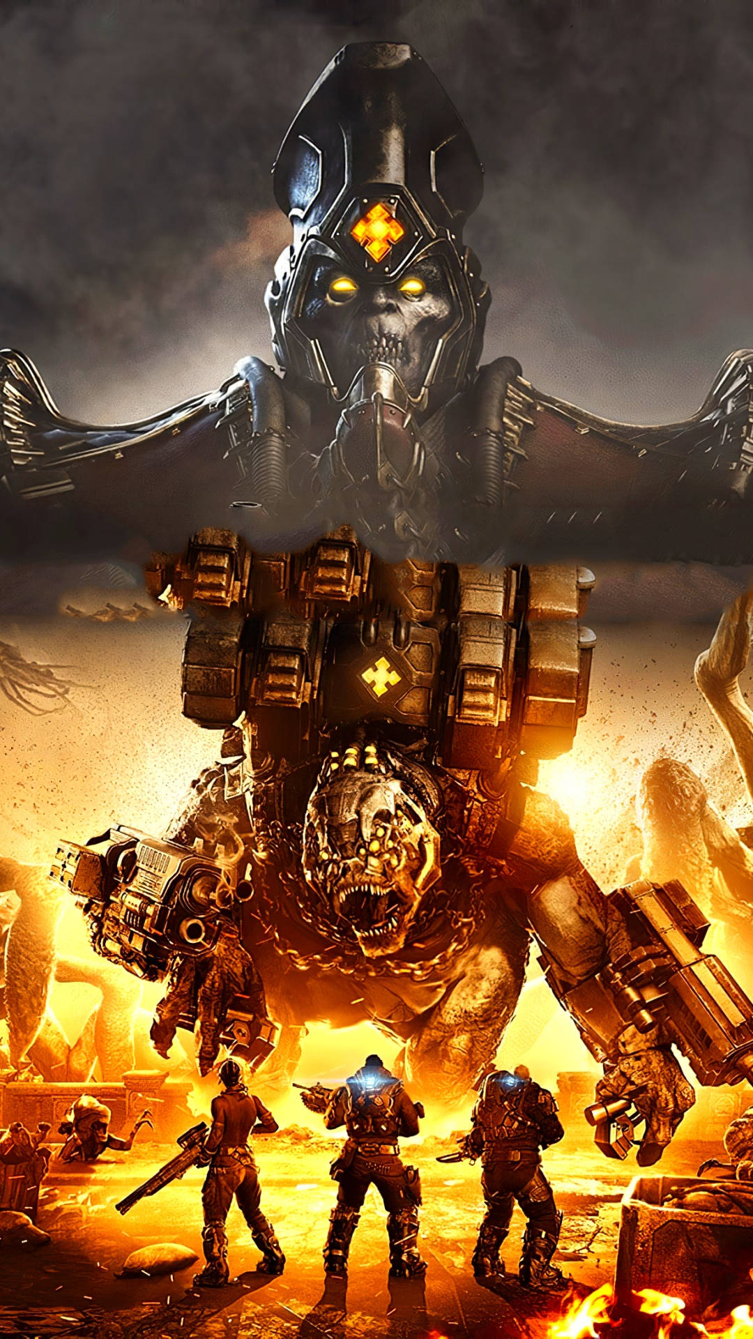 Kantus Swarm Gears 5 Telefon Bakgrunner