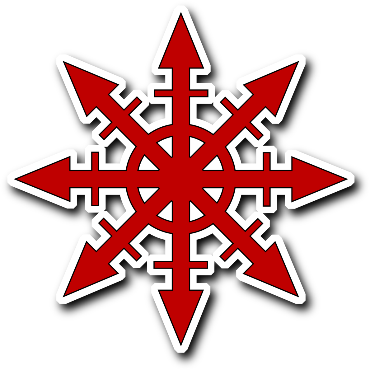 Kaosstjernesymbol Bakgrunner