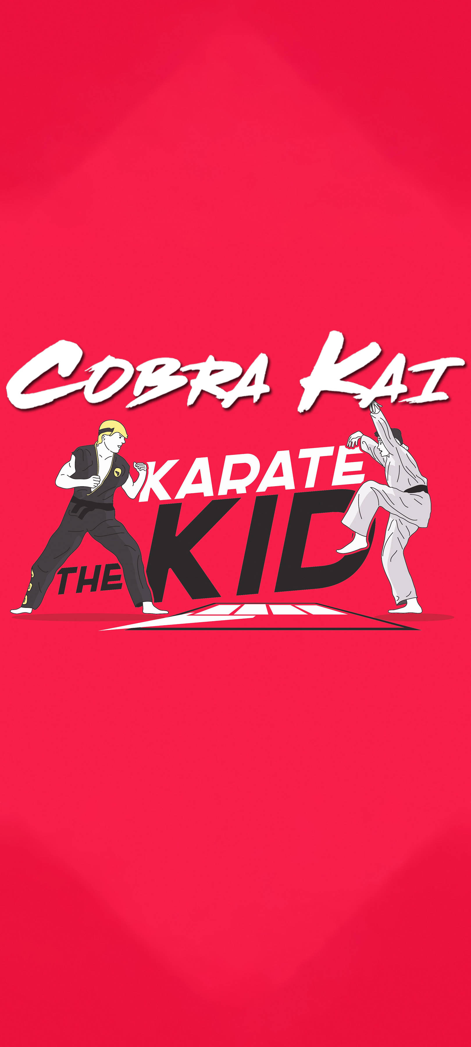 Karate Kid og Cobra Kai-telefon Bakgrunner