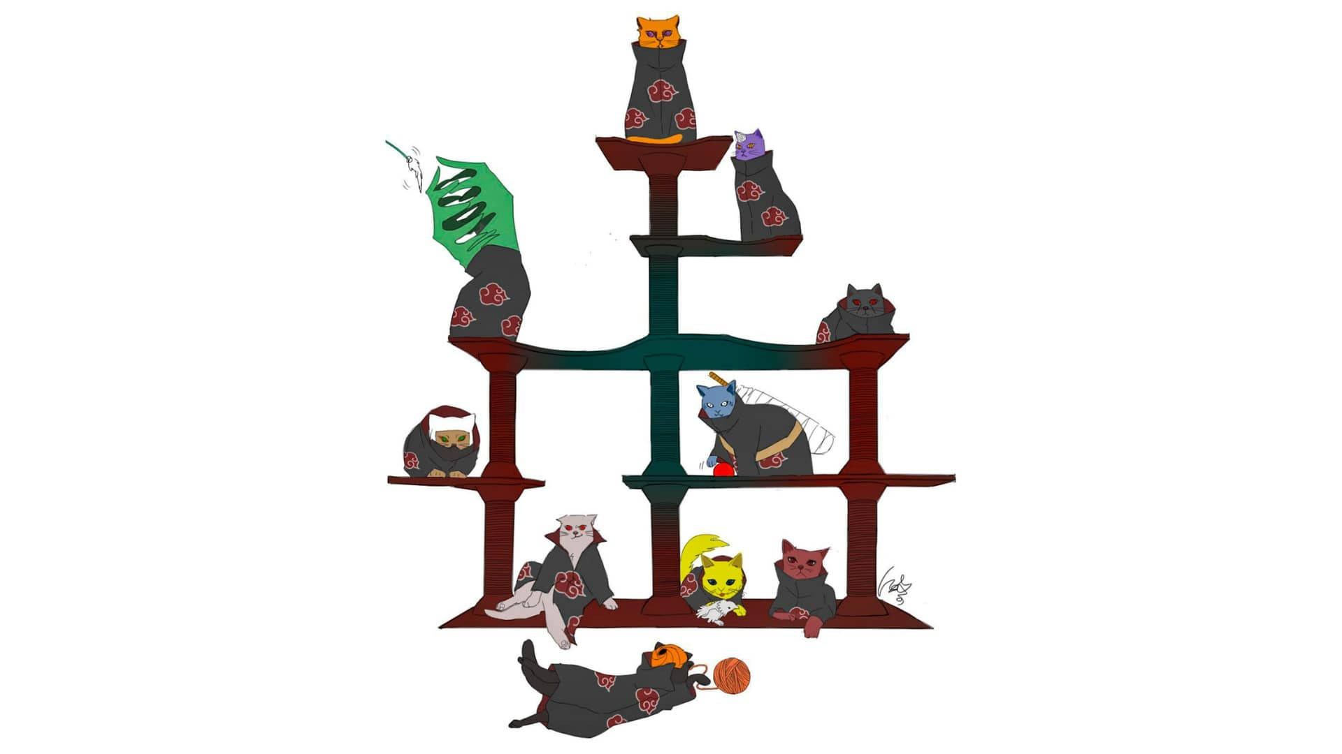 Katter Akatsuki PC Bakgrunner