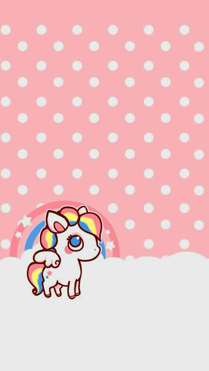 Kawaii enhjørning profilbilde Bakgrunner