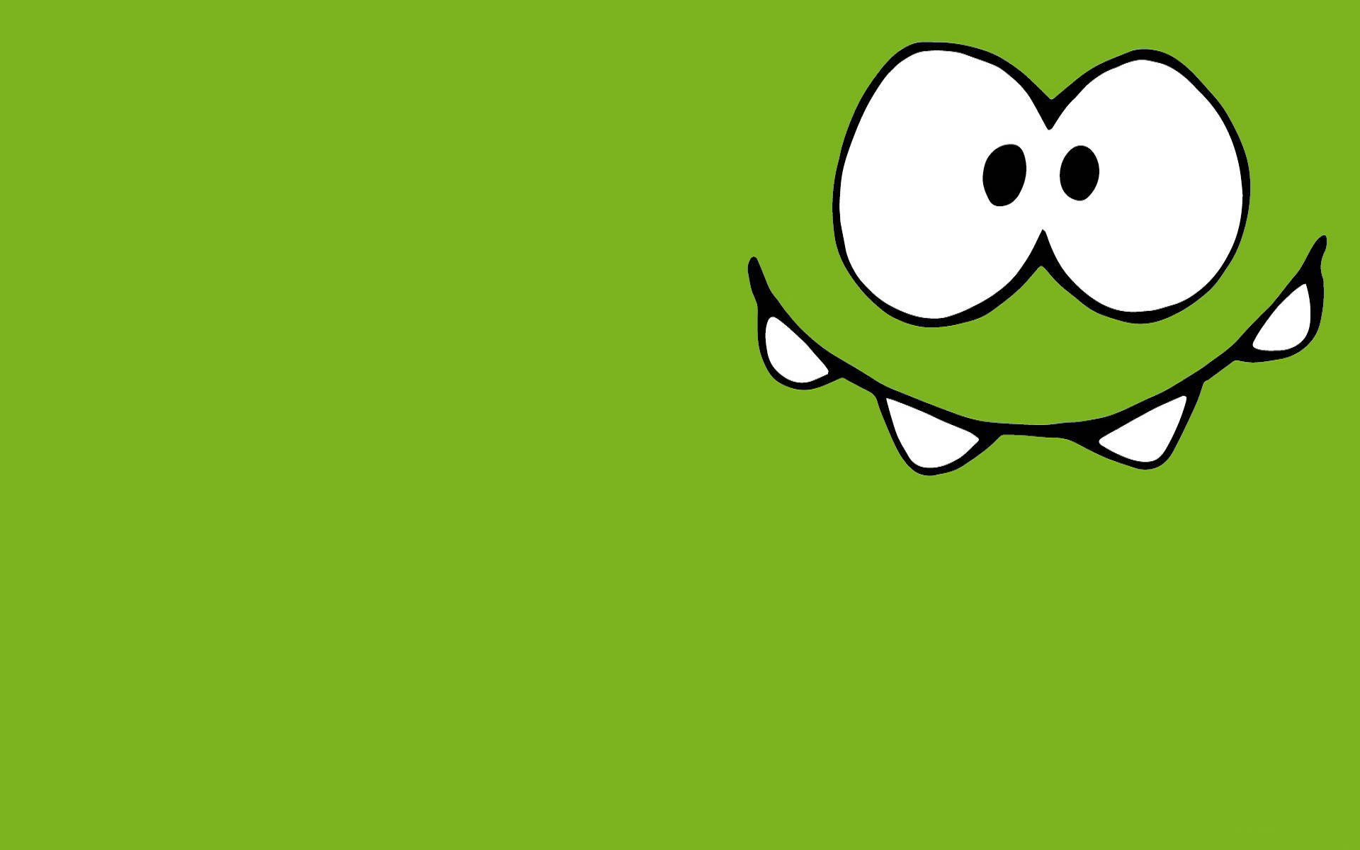 Kawaii froskefjes i grønt Bakgrunner