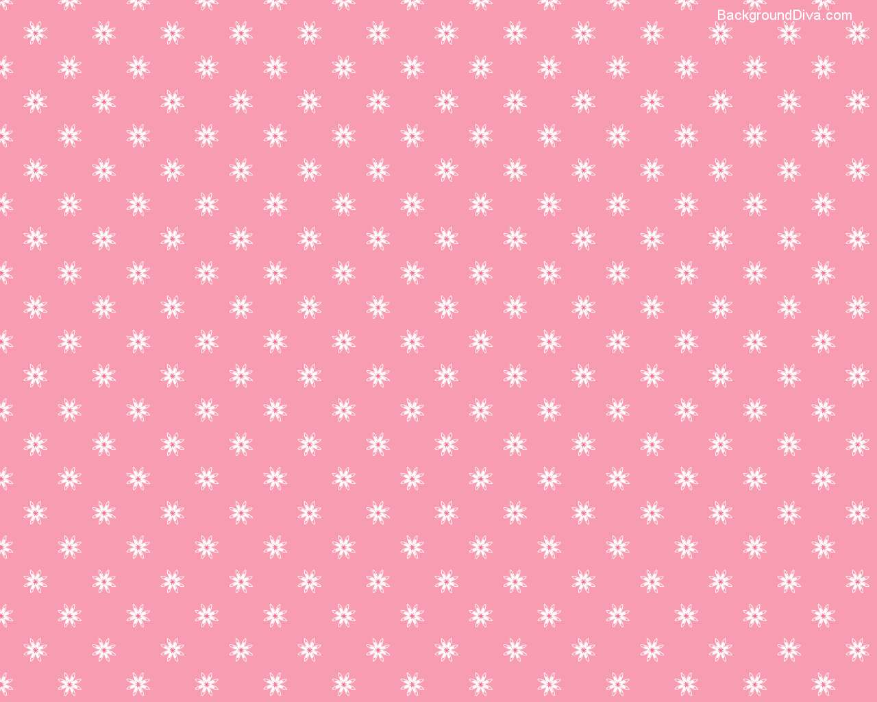 Kawaii rosa prikkete prikker Bakgrunner