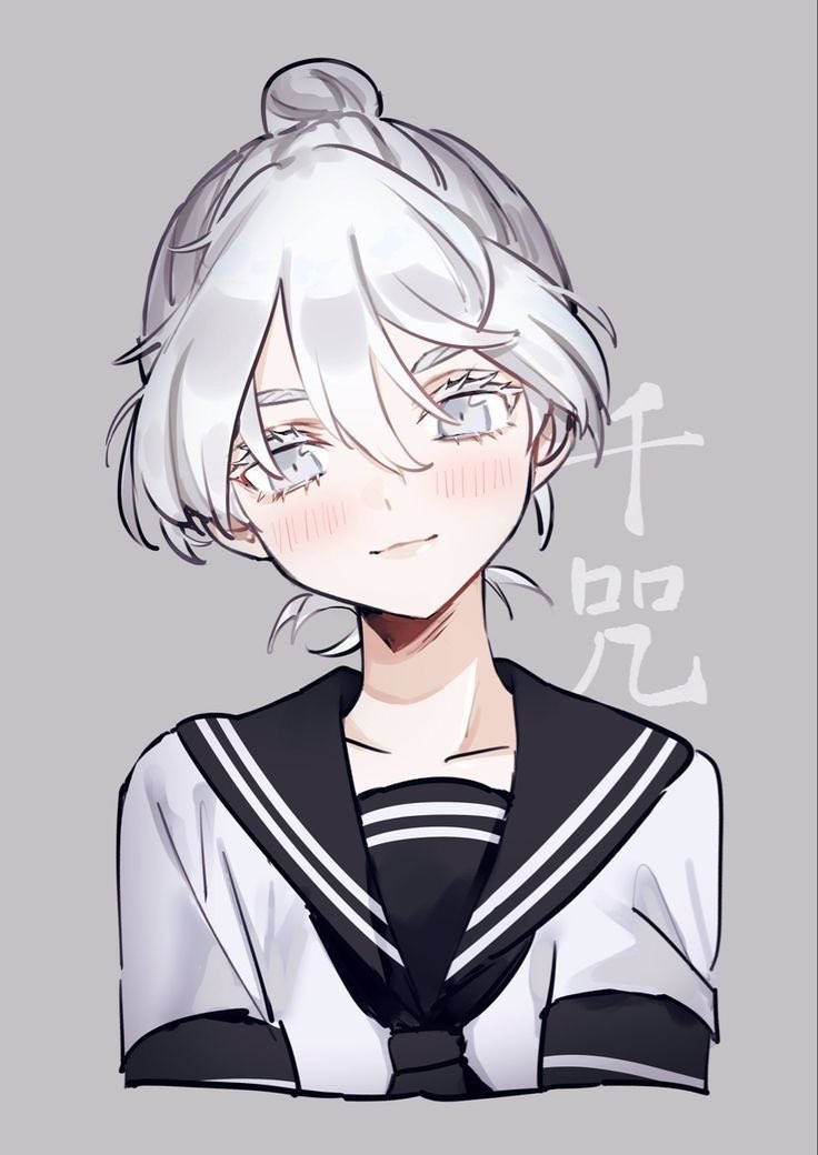 Kawaragi Senju Jenteuniform Bakgrunner