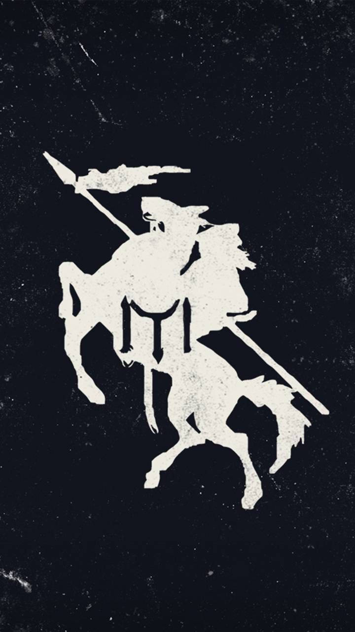 Kayi-sel med Ertugrul Bey på hest Bakgrunner