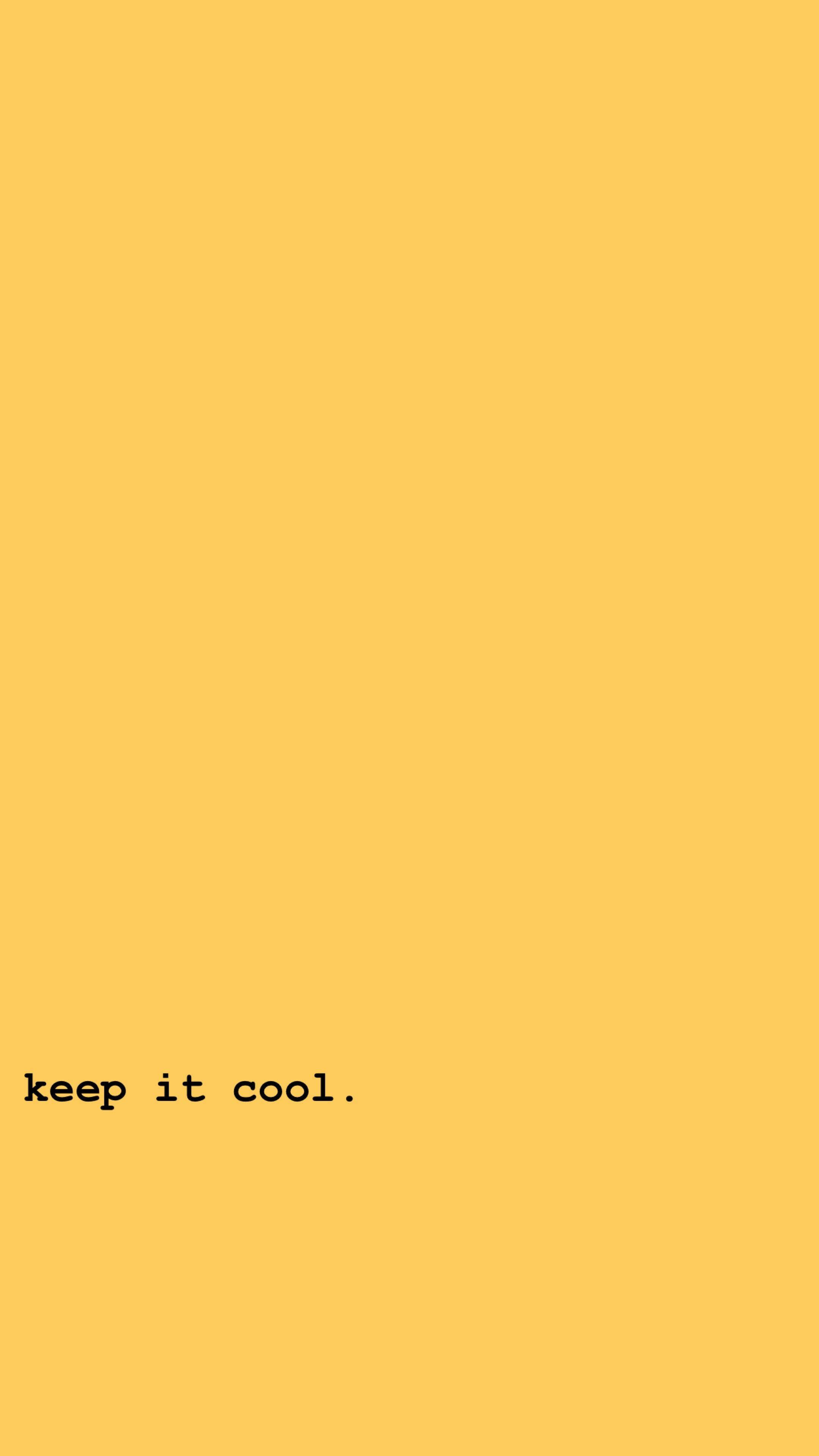 Keep It Cool Pastel Gul Estetikk Bakgrunner