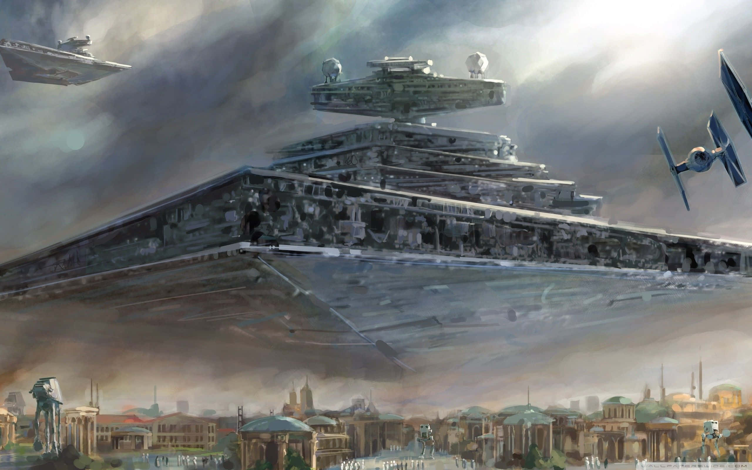 Keiserlige styrker og Star Destroyer-invasjon Bakgrunner