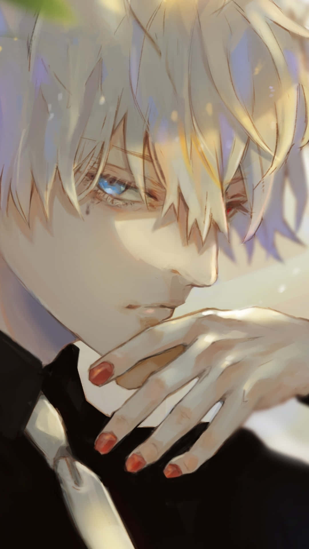 Ken Kaneki sideprofil Tokyo Ghoul Anime Bakgrunner