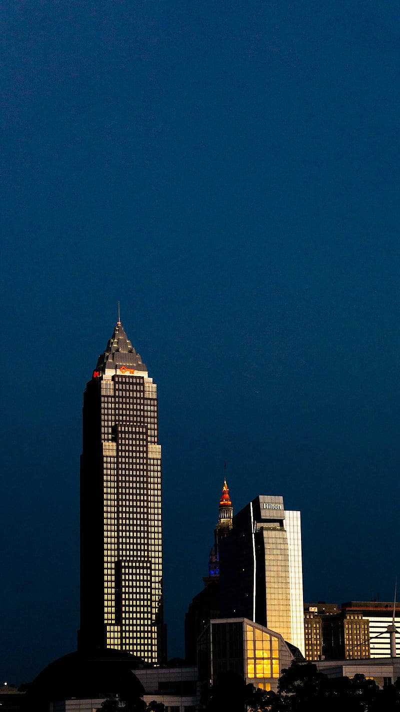 Key Tower i Cleveland Bakgrunner