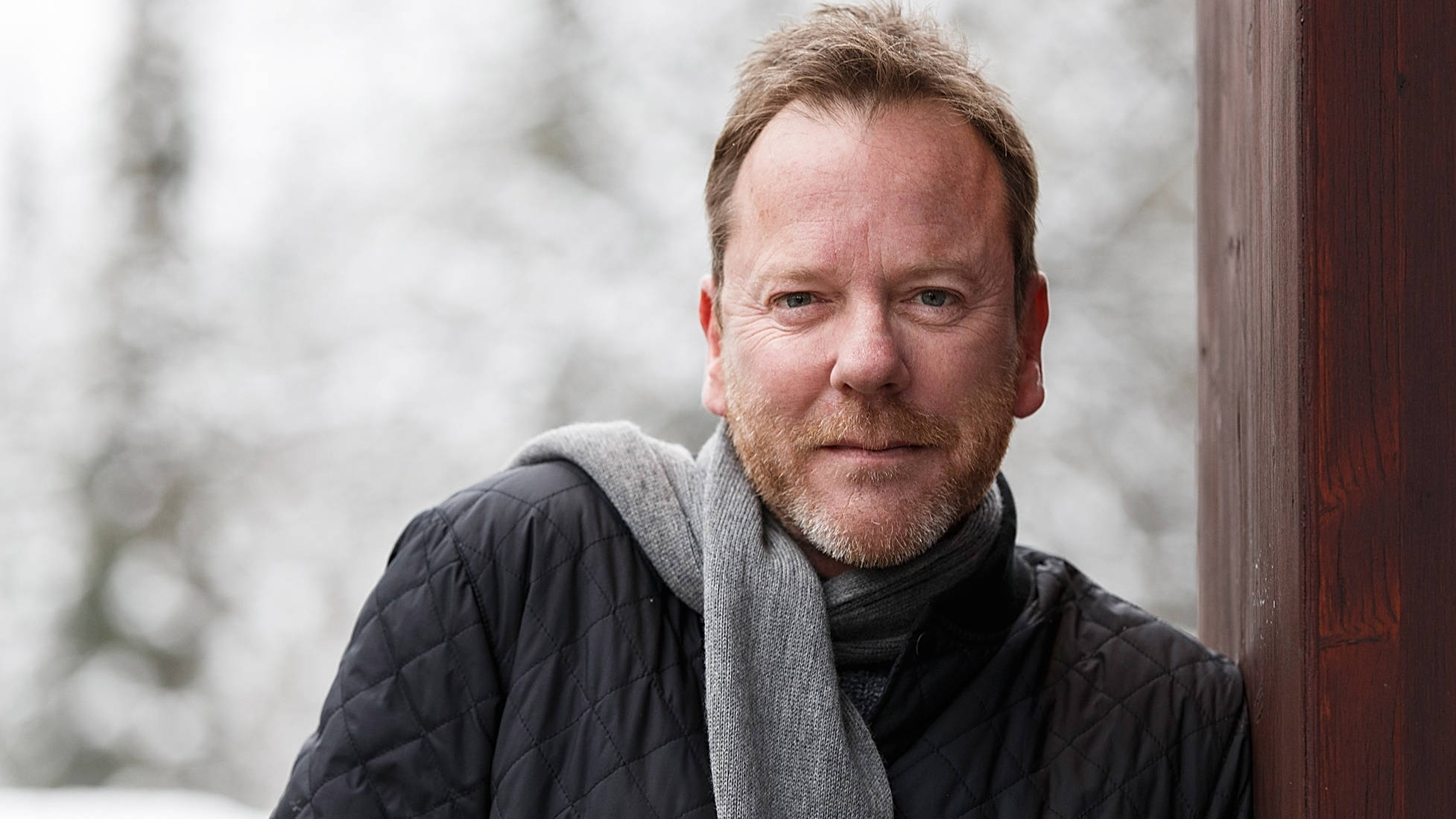 Kiefer Sutherland i Whistler Village, Canada Bakgrunner