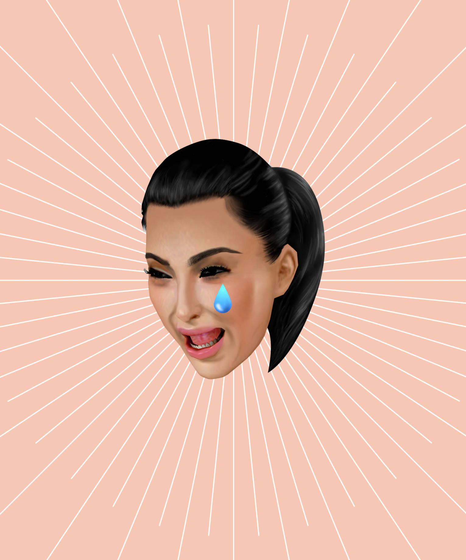Kim Kardashian Slipper Løs Emoji-hæren Sin Bakgrunner