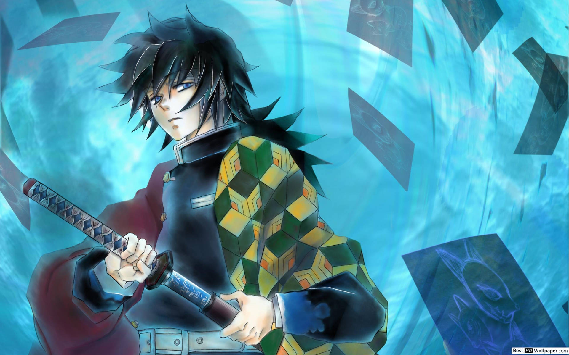 Kimetsu no Yaiba - Demon Slayer Giyu Tomioka Bakgrunner