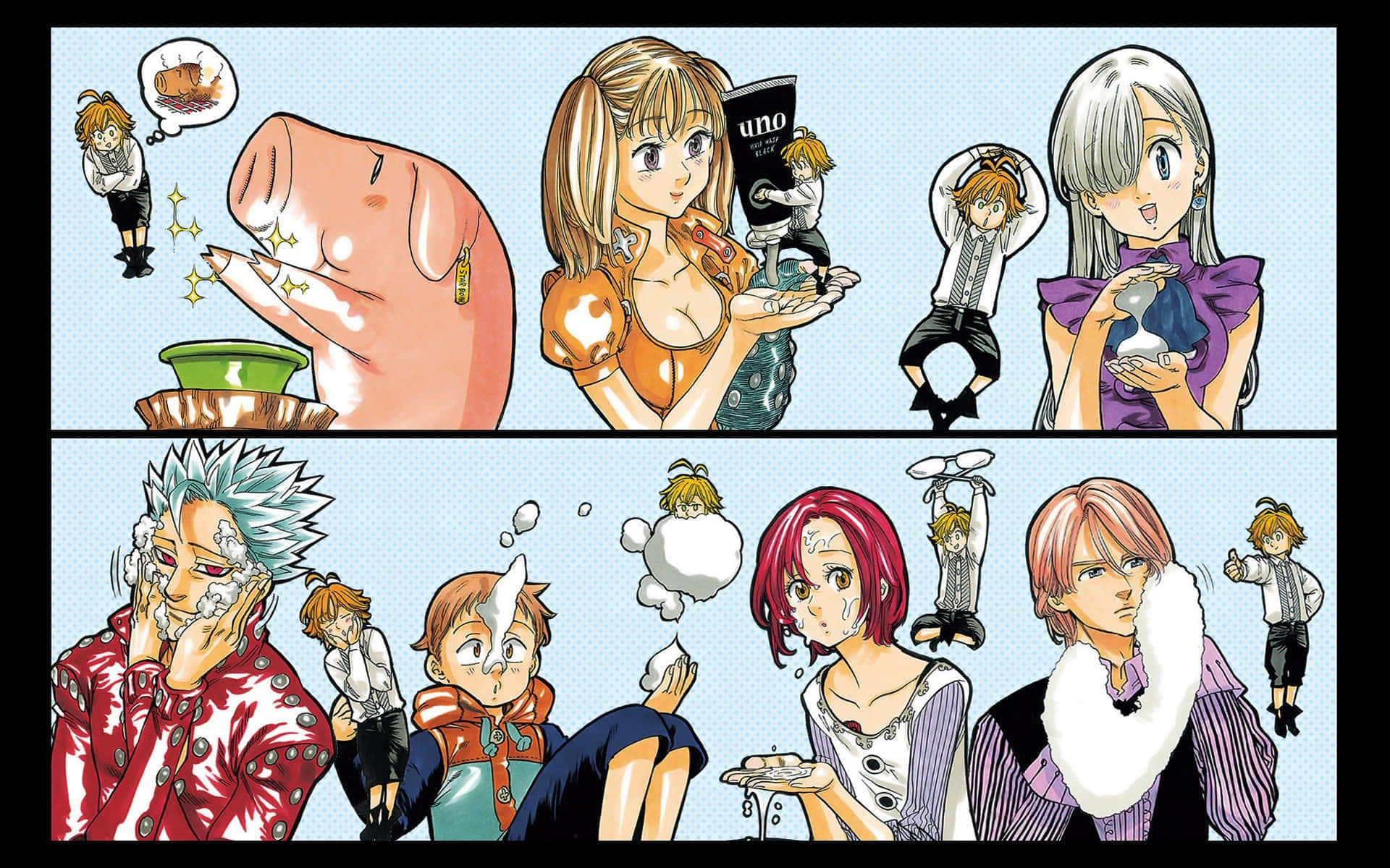 King fra Seven Deadly Sins som utløser kraften sin Bakgrunner