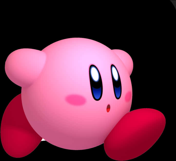 Kirby-karakter nærbilde Bakgrunner
