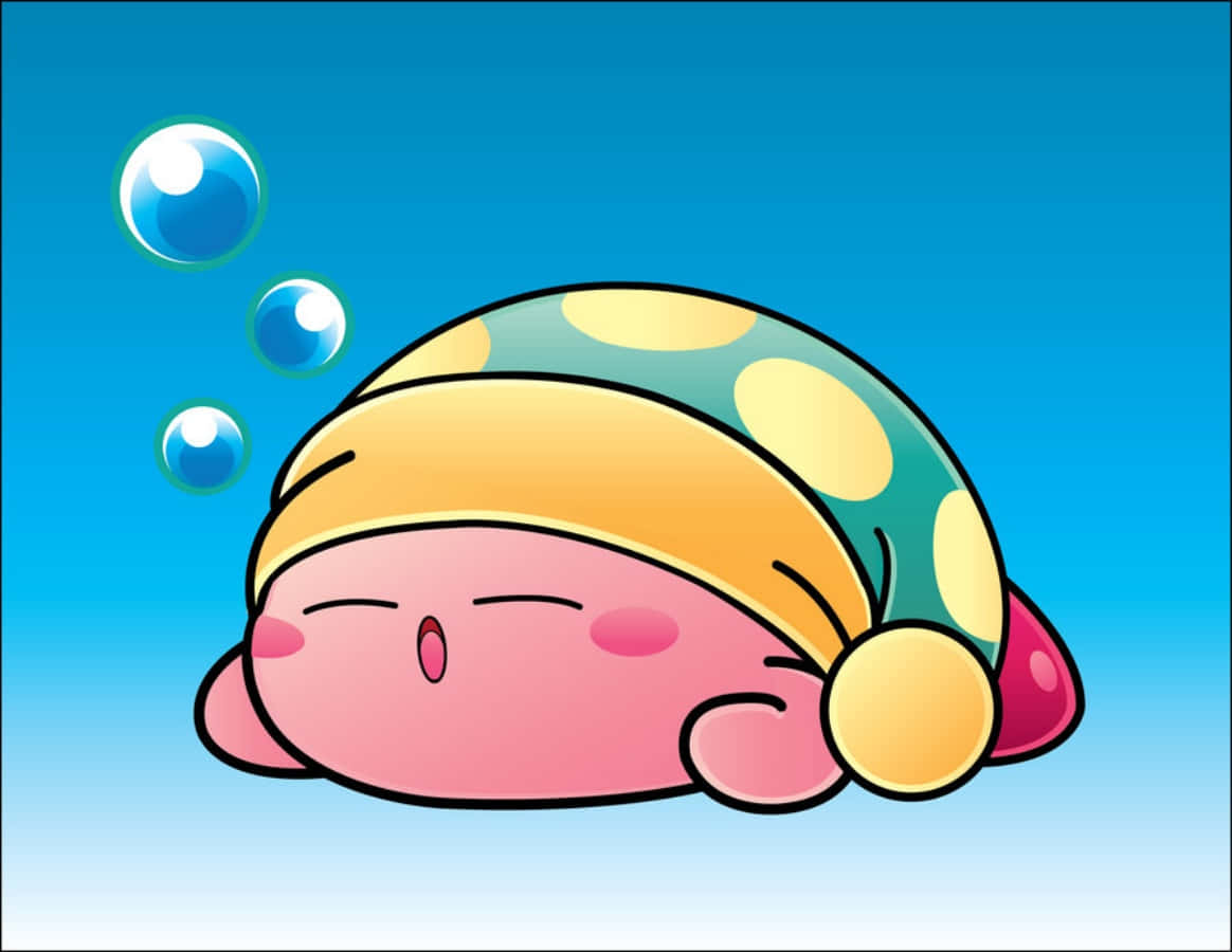 Kirby-kunstverk med et budskap om kjærlighet. Bakgrunner