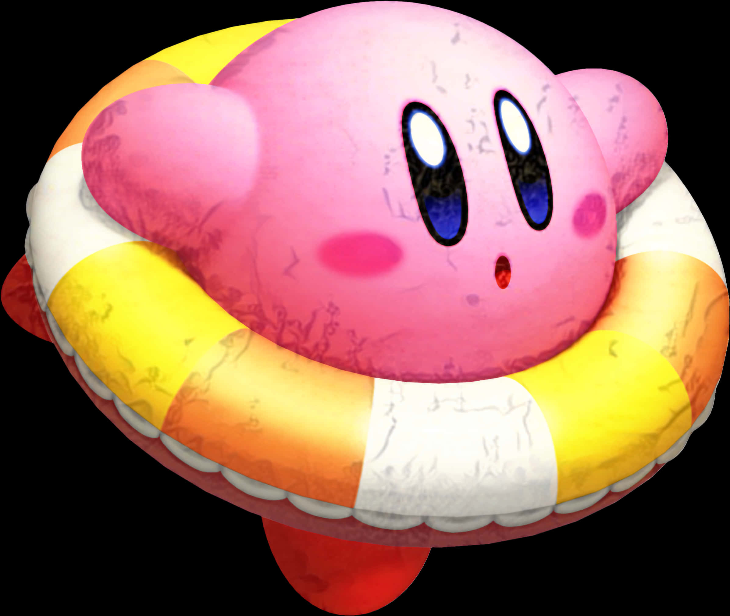 Kirby oppblåst flotasjon Bakgrunner