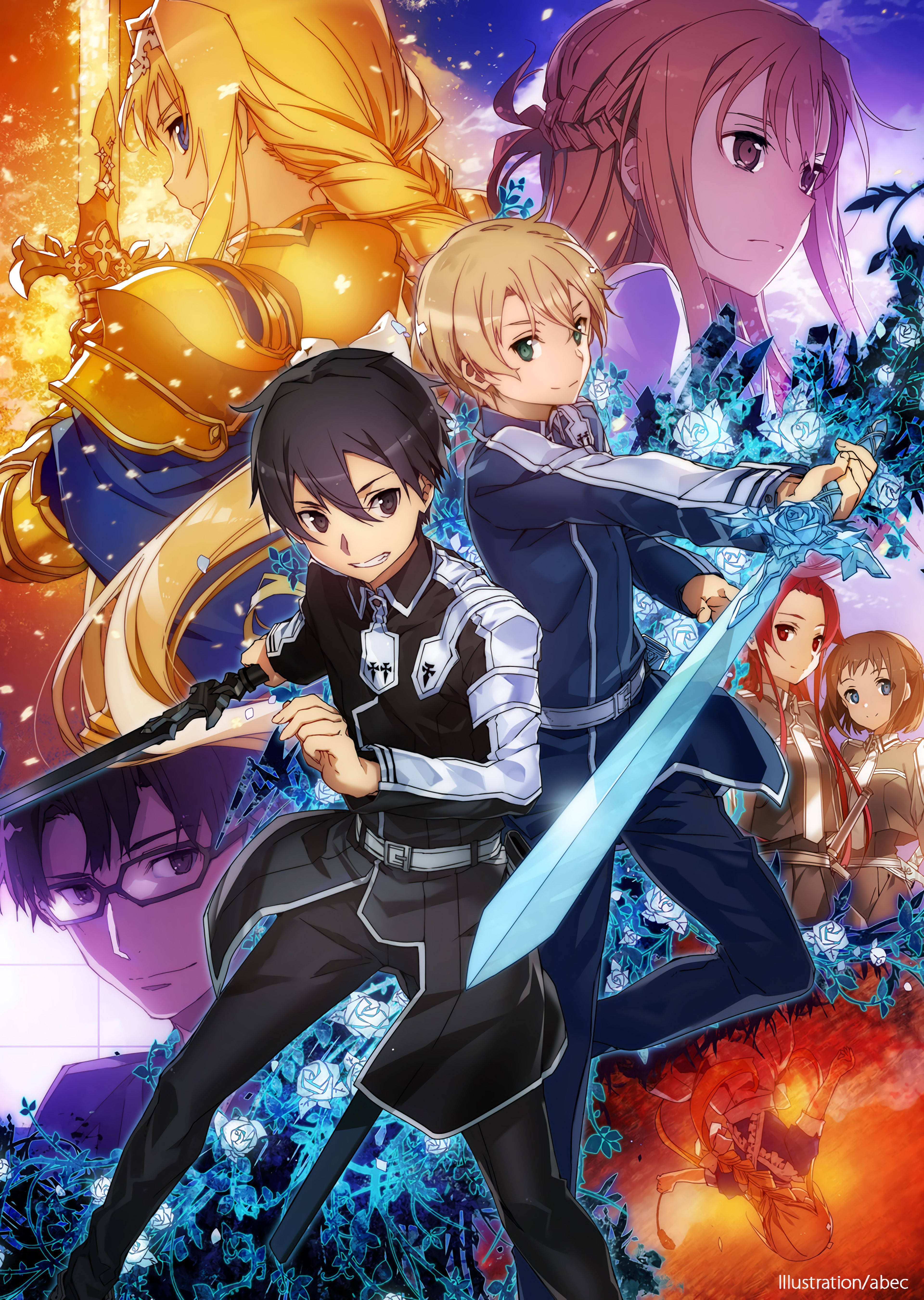 Kirito og vennene hans, det fargerike persongalleriet i SAO Bakgrunner