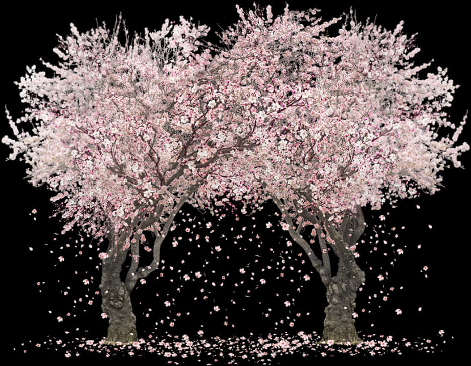 Kirsebærblomstlykke Bakgrunner