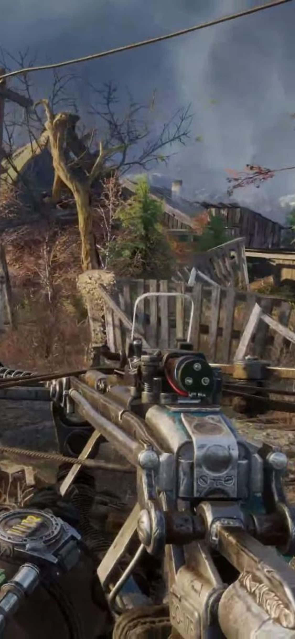 Kjemp for overlevelse i Metro Exodus på din iPhone X Bakgrunner